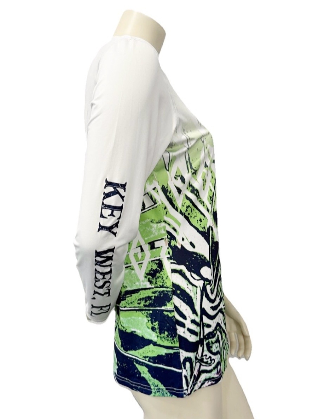Guy Harvey Performance Long Sleeve Fishing Shirt Women’s M UV Key West FL - Picture 3 of 9